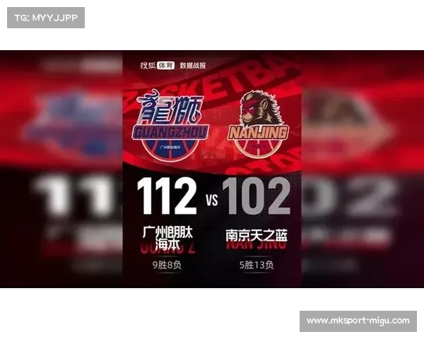 广州112-102同曦，郭艾伦复出16分徐昕24分14板